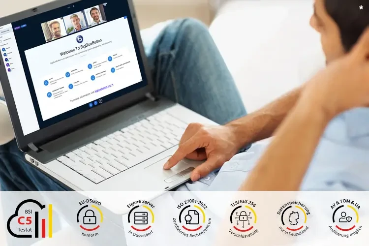 BigBlueButton* mieten – fertig gehostet in Deutschland